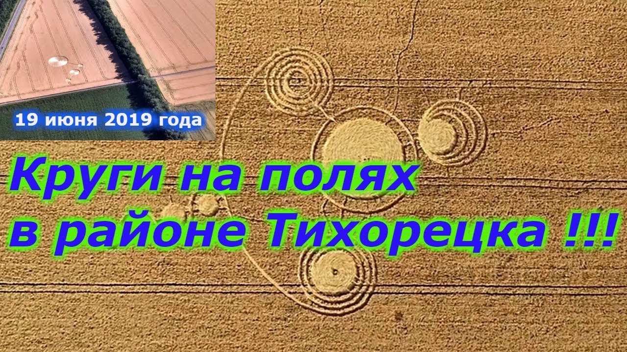 Круги на полях в районе Тихорецка !!!+ новая рубрика смотреть онлайн