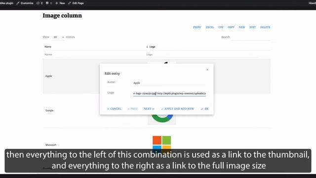 How to add images to Tables in WordPress with wpDataTables смотреть онлайн