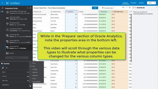 OAC Workshop : Data Preparation смотреть онлайн