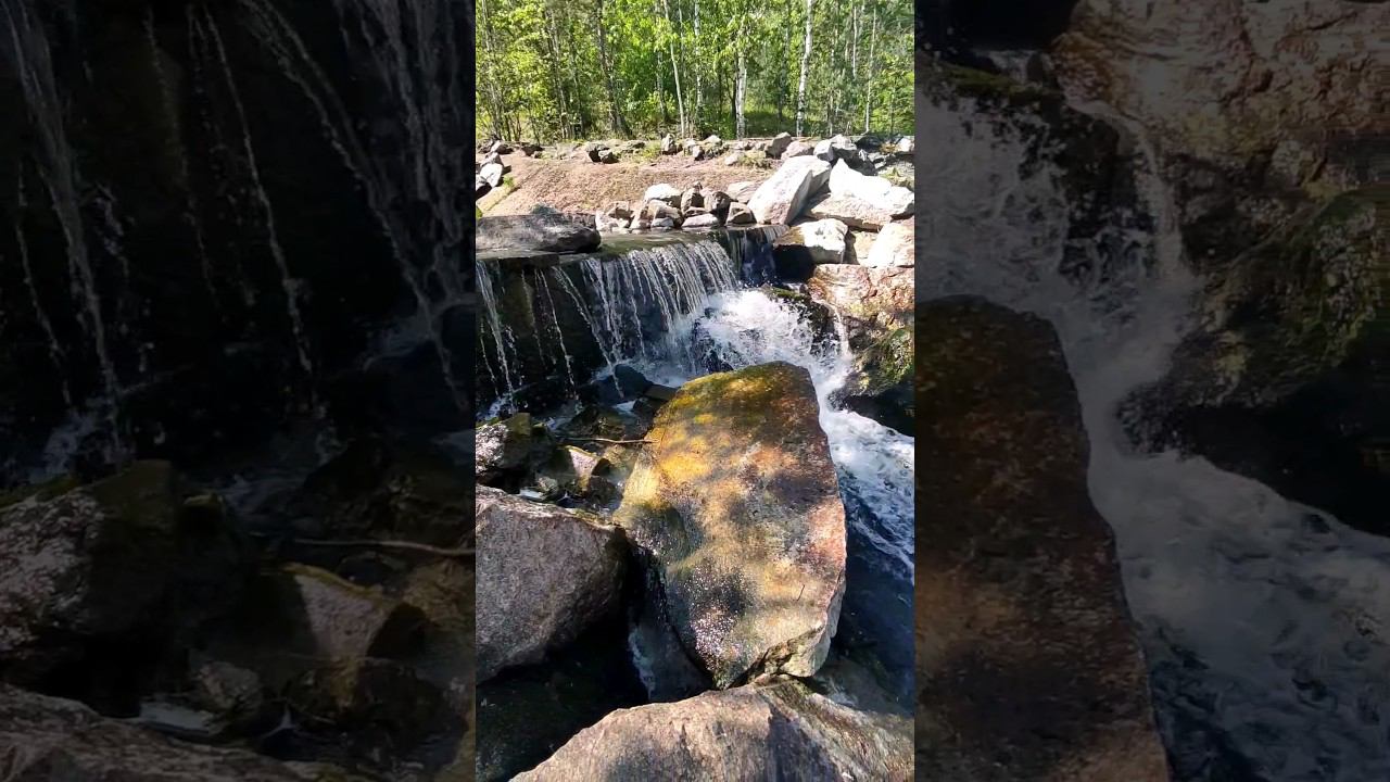 Гидротехническая штольня у реки Ай. #реки #отдых #пейзаж #водопад смотреть онлайн