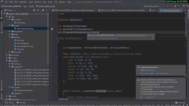【VUEJS LARAVEL PHP 】 Get color information from photos смотреть онлайн