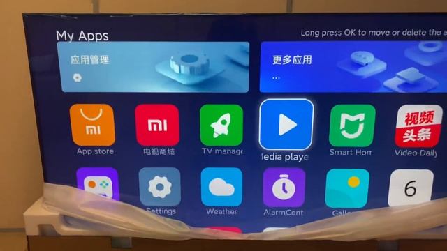 Как настроить телевизор Xiaomi с китайского языка на английский ну и дальше на русский #mitv