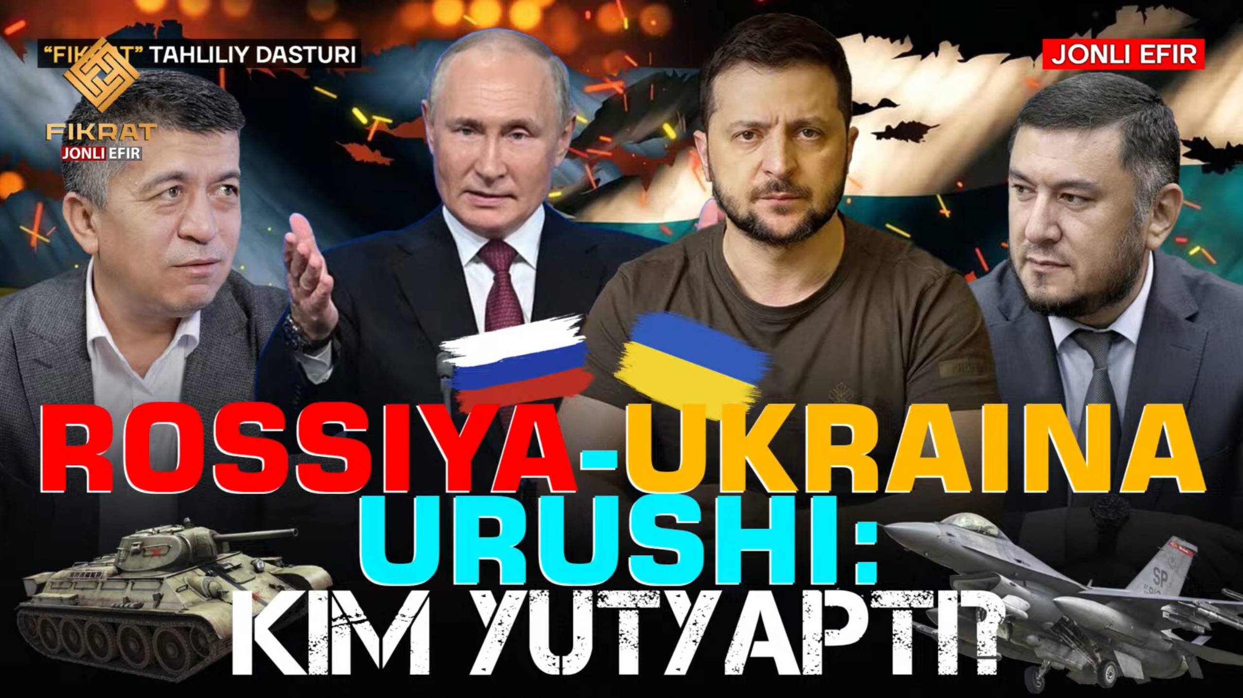 🔴Rossiya-Ukraina Urushi- Kim Yutyapti. #fikratuz