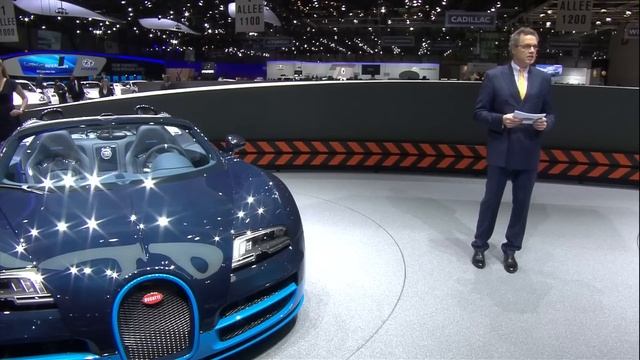 Bugatti Veyron 16.4 Grand Sport Vitesse premiere at Geneva Motor Show | March 2012 смотреть онлайн