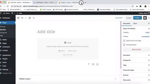 Wordpress: How To Switch Back To Old Classic Editor -MyWebhostguru смотреть онлайн