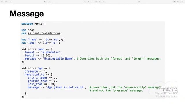 Valiant - Heroic validations for Moo and DBIC classes - John Napiorkowski смотреть онлайн