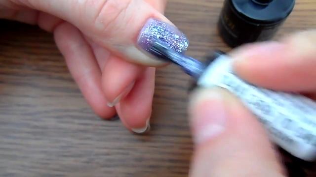 Гель лак Сине Сиреневый, блестки FOR YOU № 534 смотреть онлайн