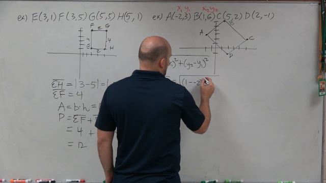 Master Finding the Area and Perimeter of a rectangle given four points смотреть онлайн