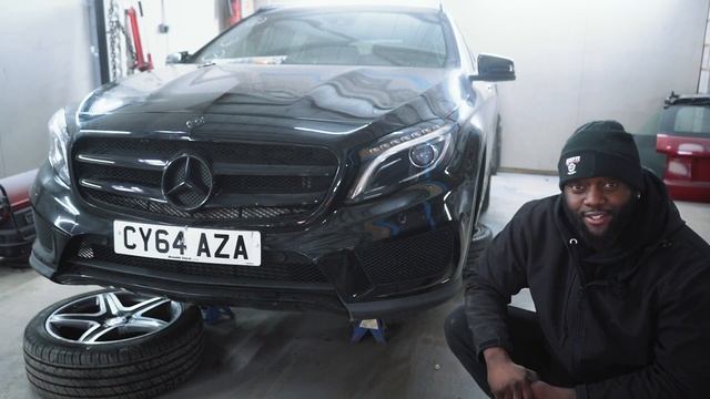 POWDER COATING ALLOYS FOR MY SALVAGE MERCEDES GLA | THANKS TO YOU IT ACTUALLY DRIVES! - PART 3 смотреть онлайн