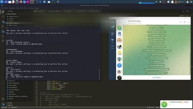 #telegram multi account #member #adder , best tool смотреть онлайн