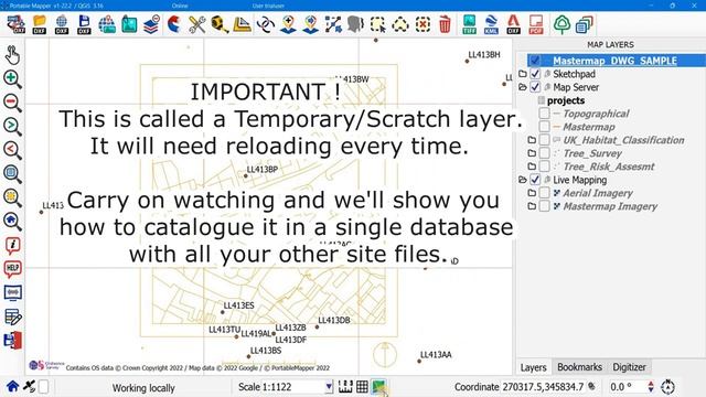 No. 5 Import & Edit AutoCAD DWG Site Data. Ecology & Tree Survey Mapping Software смотреть онлайн
