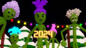 Мультсериал Реппи 2 сезон, 12 серия. Новогодняя песня «2024»