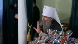 Приём колядников митр. Арсением 07.01.2020 г.