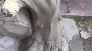 Делаем дерево артбетон своими руками