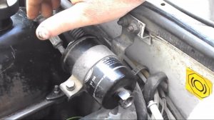 Замена топливного фильтра ВАЗ 2107