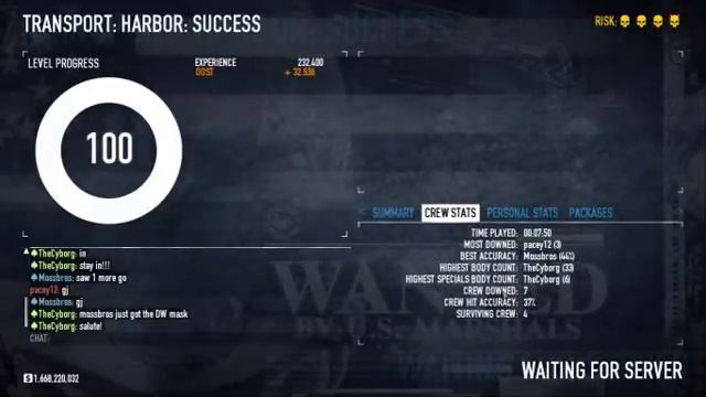 PAYDAY 2 | UNLOCKING DEATHWISH MASK!!! смотреть онлайн