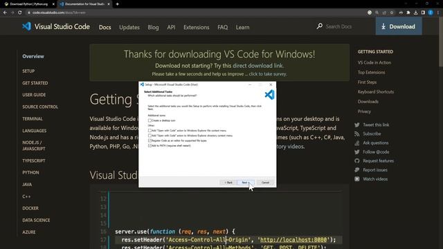 2023 Python - How To Set Up Python With Visual Studio Code смотреть онлайн