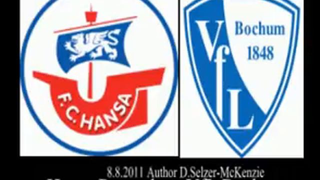 Hansa Rostock vs VfL Bochum Bundesliga 8.8.2011 SelMckenzie Selzer-McKenzie смотреть онлайн