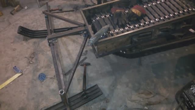 Снегоход своими руками 5.(Передняя подвеска) смотреть онлайн