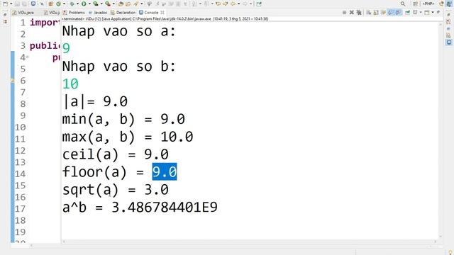 Java 16. Lớp Math và các hàm toán học trong Java | Phần 1 - Lập Trình Java Cơ Bản смотреть онлайн
