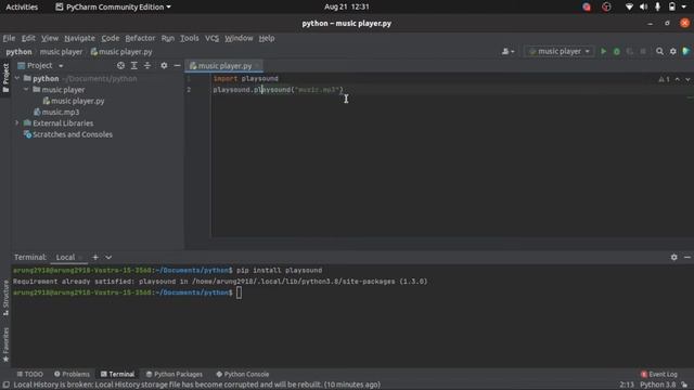 MUSIC PLAYER USING PYTHON | PYTHON | FUN CODES | OUR OWN MUSIC PLAYER | ROOT CODERS | CODE IN LINUX смотреть онлайн