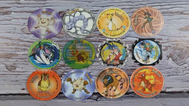 Фишки/Кепсы/Cотки (Tazo/Pokemon Caps) - Распаковка #4 смотреть онлайн