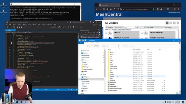 MeshCentral - Server & DB Migration смотреть онлайн