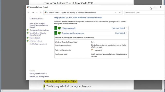 Fix Roblox ID = 17: Connection attempt failed. Error Code: 279 смотреть онлайн