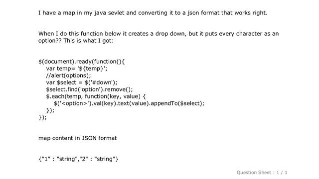 jQuery : jQuery-- Populate select from json смотреть онлайн