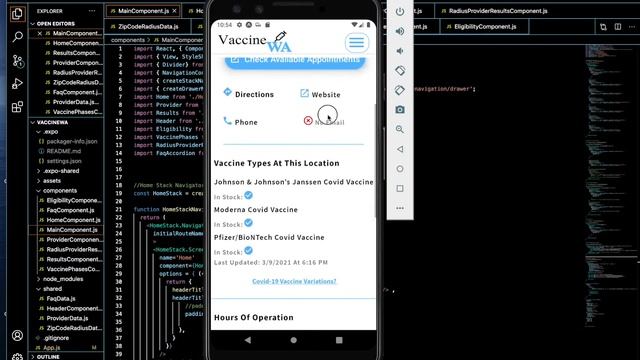Nucamp Student Portfolio Project | Covid19 vaccine with React смотреть онлайн