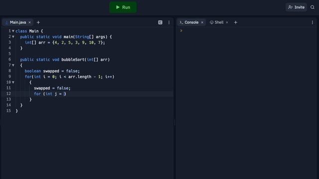 Bubble Sort Tutorial (JAVA) смотреть онлайн