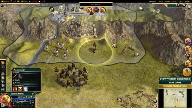 Civilization V Présentation de mod - Lord of the Ring смотреть онлайн