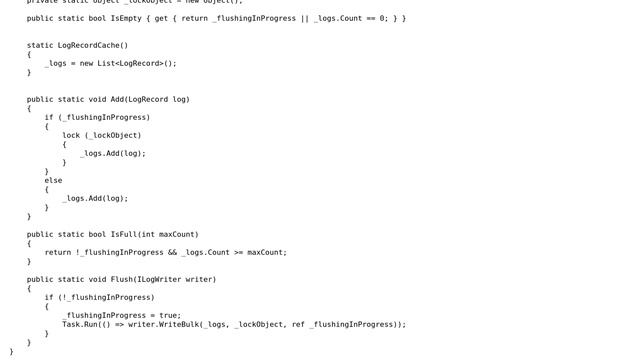 Code Review: Database logger for ASP.NET Core смотреть онлайн