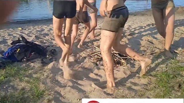 Камышин. Пляж Панорама. Мы грелись как могли смотреть онлайн