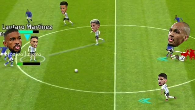 GAMEPLAY LUCU DI EFOOTBALL 2023 MOBILE смотреть онлайн