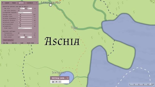 Azgaar's Fantasy Map Generator - Генератор карт мира! смотреть онлайн