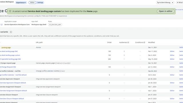 Vancouver: Modifying the home page / landing page of the ServiceNow Service Operations Workspace смотреть онлайн