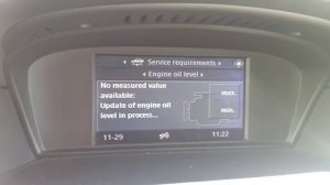 Проверка уровня масла на BMW 535 Е 60 кузов !