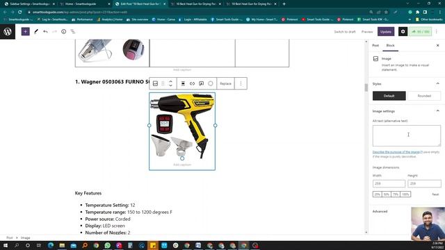 How to Add Amazon Affiliate Images (Gutenberg), Alt Text in WordPress also Link rel attribution смотреть онлайн