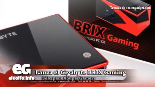 Lanza el Gigabyte BRIX Gaming para #SuperGamer @elgolfoveracruz #CienciaTecnología смотреть онлайн