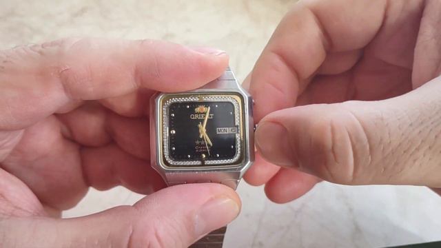 Vintage Orient 3 Stars Crystal 21 jewels automatic. Orient Freza (Frisa). Ориент "Фреза". смотреть онлайн