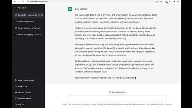 How to Use ChatGPT to Generate a Sales Page and Ad Copy смотреть онлайн