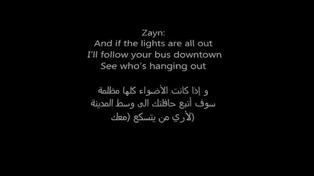 One Direction - One Way or Another Lyric Video مترجمة смотреть онлайн