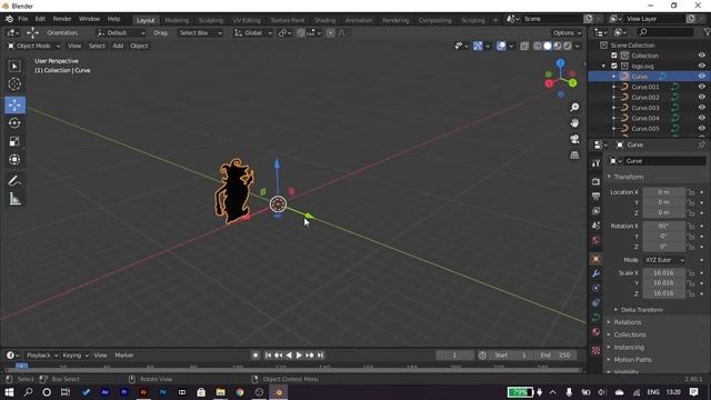 Tutorial Mengubah Objek 2D ke Objek 3D di Software Blender смотреть онлайн