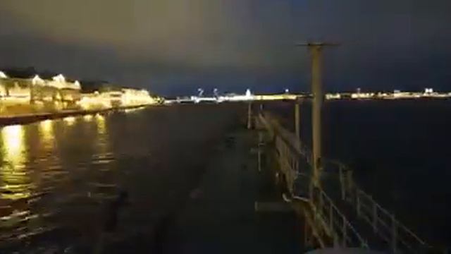Навигация-2020. Санкт-Петербург, Нева. Разводка мостов. Съемка мостика танкера "Волгонефть-146" смотреть онлайн
