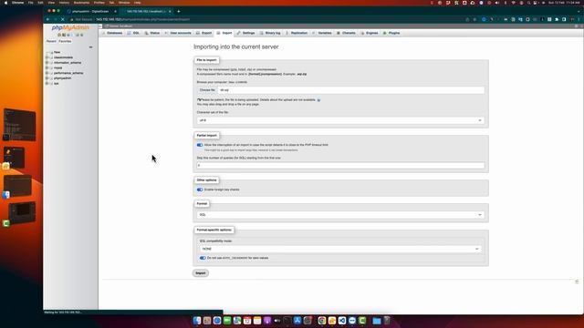 How to import database in phpMyAdmin? смотреть онлайн