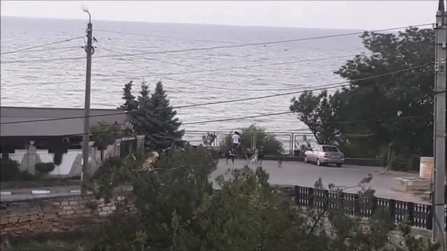 Крым. Феодосия. Пансионат "Феодосия" 1 августа 2018 года. смотреть онлайн