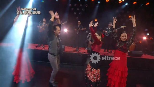 MAR DE RUMBAS trajo todo el flamenco al escenario de "Los 8 escalones de los 3 millones" смотреть онлайн