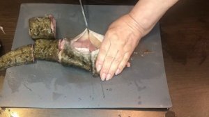 Налим жареный