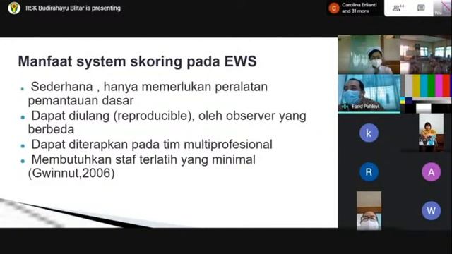 Rekaman Live Stream Seminar EARLY WARNING SCORE SYSTEM ( EWSS ) - 20 Oktober 2020 смотреть онлайн